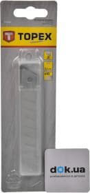 Набор лезвий Topex 17B348 сегментированное 10 шт.