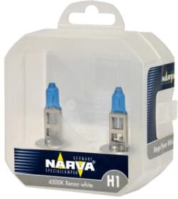 Автолампа Narva Range Power White H1 P14,5s 85 W прозоро-блакитна 48643
