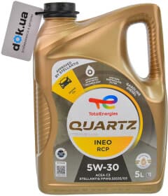 Моторное масло Total Quartz Ineo RCP 5W-30 синтетическое