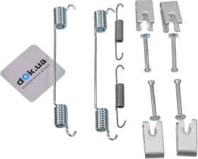 Монтажный комплект барабанных тормозных колодок Монтажный комплект барабанных тормозных колодок