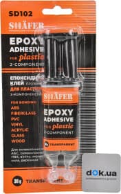 Клей Shafer Epoxy Adhesive (для пластику
