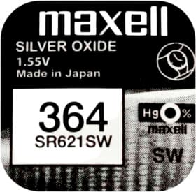 Батарейка Maxell SR621SW LR60 1,55 V 1 шт