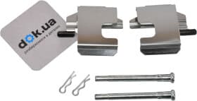 Комплектующие дисковых тормозных колодок Комплектующие дисковых тормозных колодок