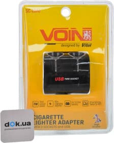 Разветвитель прикуривателя с USB Voin SC-2070
