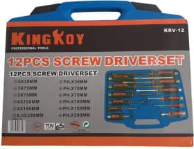 Набір викруток King Roy KRV-12 12 шт.