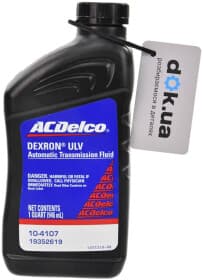 Трансмиссионное масло ACDelco Dexron ULV полусинтетическое