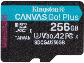 Карта пам’яті Kingston Canvas Go! Plus microSDXC 256 ГБ SDCG4/256GBSP