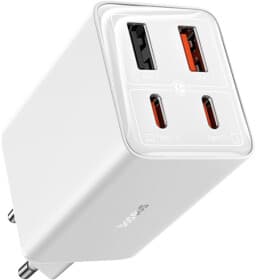 Сетевое зарядное устройство Baseus GaN6 Pro Fast Charger P10162701213-00 65 Вт