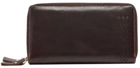 Клатч Vintage 14908 без логотипа авто колір коричневий