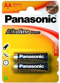 Батарейка Panasonic Alkaline Power LR6REB/2BP AA (пальчикова) 1,5 V 2 шт