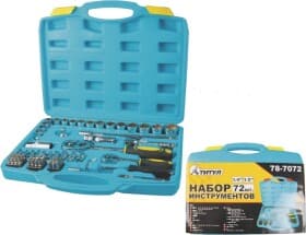 Набор торцевых головок и комплектующих MasterTool delete_28465550 1" (72 пр.)