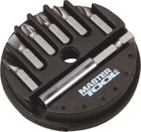 Набір бит з тримачем MasterTool 40-0381 6 шт.