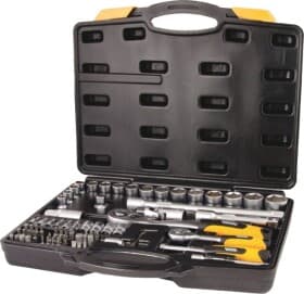 Набір бит та торцевих головок з тріскачкою MasterTool 78-5072 60 шт.