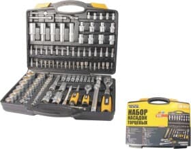 Набір бит та торцевих головок з тріскачкою MasterTool 78-5112 93 шт.