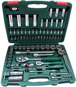 Набір бит та торцевих головок з тріскачкою Hans TK-94 81 шт.