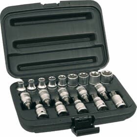 Набор торцевых головок Topex 39D379 1/2" (19 пр.)