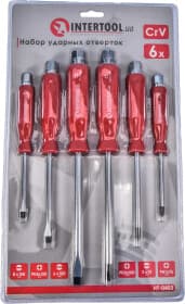 Набор отверток ударных Intertool HT0403 6 шт.