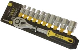 Набір торцевих головок та компонентів Starline NRRW1211 1/2" (11 пр.)