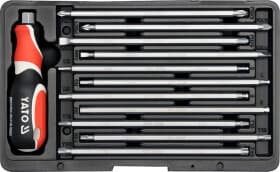 Отвертка с набором бит Yato YT-2797