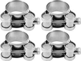 Хомут Vorel GBS 73789 винтовой 23-25 мм сталь оцинкованная W1 4 шт