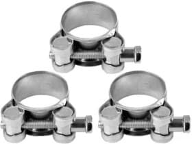 Хомут Vorel GBS 73791 винтовой 27-29 мм сталь оцинкованная W1 3 шт