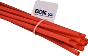 Термоусадка Дорожная Карта tr-6-10 6/3 мм колір червоний 1 м 10 шт Термоусадка Дорожная Карта tr-6-10 6/3 мм колір червоний 1 м 10 шт