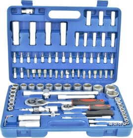 Набір торцевих головок та компонентів Дорожная Карта DK-B0094 1/2", 1/4" (94 пр.)