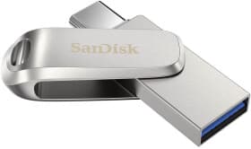Флешка SanDisk Ultra Dual Luxe 128 ГБ
