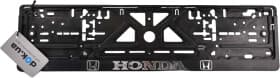 Рамка номерного знака Vitol UKR05 цвет черный на Honda