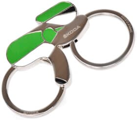 Брелок VAG с логотипом салатовый 000087010ATDKQ