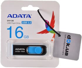 Флешка Adata UV128 16 ГБ Флешка Adata UV128 16 ГБ