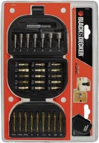 Набір бит та торцевих головок з тримачем BLACK+DECKER A7094 31 шт.