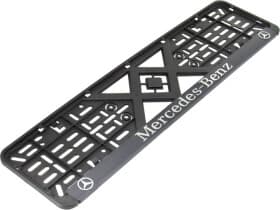 Рамка номерного знака BI-PLAST bp276 цвет черный на Mercedes-Benz