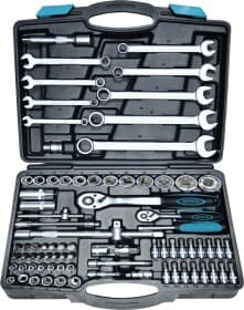 Набір торцевих головок та компонентів Berg 52-112 1/2", 1/4" (82 пр.)
