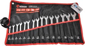 Набор ключей рожково-накидных Intertool ht1204 6-22 мм 15 шт