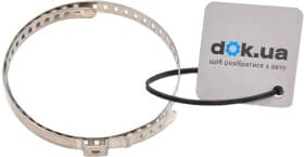 Хомут JBM 11890 с зажимным замком 50-125 мм сталь 1 шт