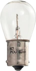 Автолампа SCT Germany Long Life P21W BA15s 21 W прозора 202341