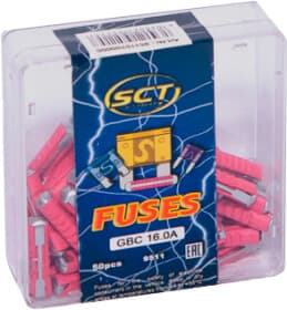 Набір запобіжників SCT Germany 9511 FC 50 шт.