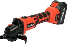 Болгарка аккумуляторная Yato YT-82829 (1 аккумулятор + ЗУ + чехол) 125 мм