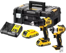 Набор инструментов DeWALT DCK2062D2T 1/4" 5 ед.
