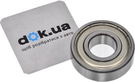 Натяжной ролик поликлинового ремня NSK 6203ZZ