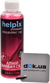 Концентрат омывателя Helpix Professional летний 0 °С bubble gum