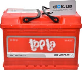 Акумулятор Topla 6 CT-75-R Energy 108275