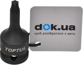 Торцевая головка с битой Toptul KADA1640 T40 1/2"