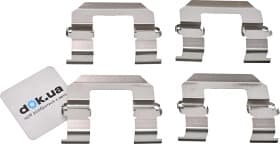 Комплектующие дисковых тормозных колодок Комплектующие дисковых тормозных колодок