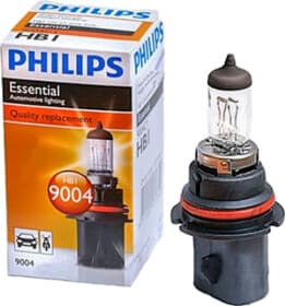 Автолампа Philips HB1 P29t 45 W 65 W прозора 9004