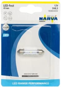 Автолампа Narva Range Performance LED SV8,5-8 0,6 W біла 18080-01B