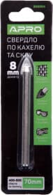 Сверло Apro конусное по плитке и стеклу 825004 8 мм