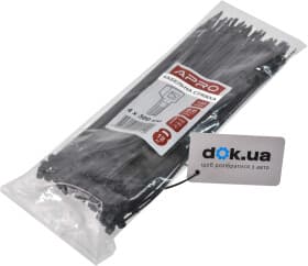 Стяжка Apro ctb4300 300 мм 4 мм 100 шт
