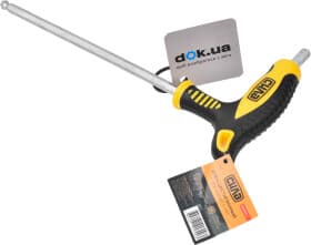 Ключ шестигранный Сила 202564 T-образный 6 мм с шарообразным наконечником